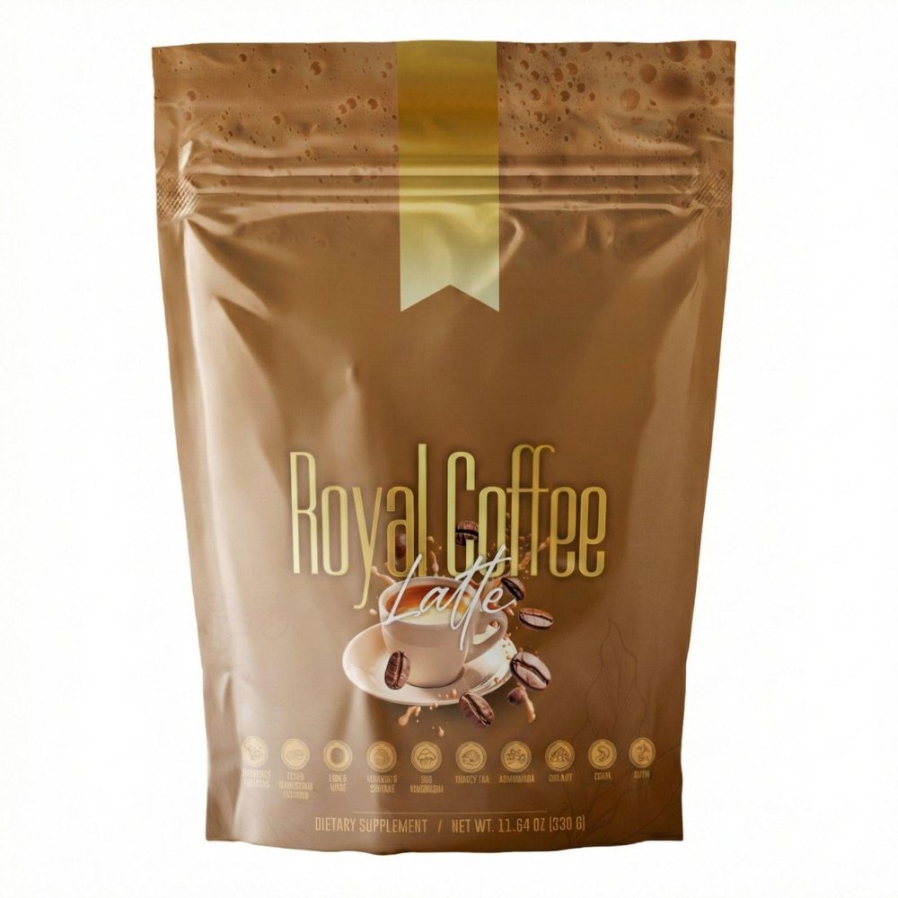 1- Royal Coffee Latte Caramel 11.64 oz (330g)