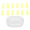 12pcs Foam Earplugs, Soft Foam Ear Plugs with 36dB Noise Reduction, Yellow Soundproof Earplugs for Sleeping Traveling and Concerts, Comfortable Fit for Sensitive Ears view 1