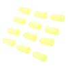 12pcs Foam Earplugs, Soft Foam Ear Plugs with 36dB Noise Reduction, Yellow Soundproof Earplugs for Sleeping Traveling and Concerts, Comfortable Fit for Sensitive Ears view 2