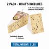 Champignon Mushroom Soft-Ripened Cheese, 2.2 kg, Lactose Free, Gluten Free, Vegetarian, 2x 1lbs view 2