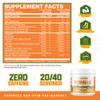 Axe & Sledge Hydraulic Stim-Free Pre-Workout Powder for Men & Women, Pump, Performance, Focus and Endurance, L-Citrulline, Beta Alanine, Caffeine-Free, Orange Mango view 2