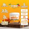 Axe & Sledge Hydraulic Stim-Free Pre-Workout Powder for Men & Women, Pump, Performance, Focus and Endurance, L-Citrulline, Beta Alanine, Caffeine-Free, Orange Mango view 3