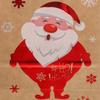 Parliky Christmas Kraft Paper Bags with Handles 24pcs, 21cm X 15cm X 8cm Tote Bags for Party Candy, Florist Packing, and Holiday Present Wrapping view 4