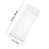 FRCOLOR 30pcs White Sheer Mesh Wine Drawstring Bags 14x37cm Wrapping Supplies for Bottles Party Favor Packaging view 2
