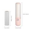 minkissy Portable Lint Roller with 4 Rolls Sakura Pink Sticky Sheets, Mini Travel Lint Remover for Pet Hair, Dust, and Fuzz on Clothes and Furniture view 2
