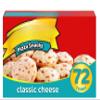Classic Cheese Mini Pizza Bagel Frozen Snacks , offer a quick and easy snack that kids love and parents can easily serve. The baked pizza are topped with a cheese blend and tomato sauce for a mouthwatering flavor that excites taste buds. Snack time i view 1