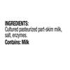 Swiss Cheese , all-natural Swiss cheese is imported from Finland and aged for over 100 days. , Lactose-free , Contains Cultured Pasteurized Part Skim Milk, Salt and Enzymes . Flavor : Rich, nutty, and robust with a distinctly spicy flavor. [ 24 oz , view 3