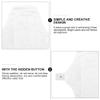 HOLIDYOYO Reusable Menstrual Pads 3pcs 18cm Thin Washable Cotton Sanitary Napkins with Lace for Women Feminine Care Everyday Use view 3
