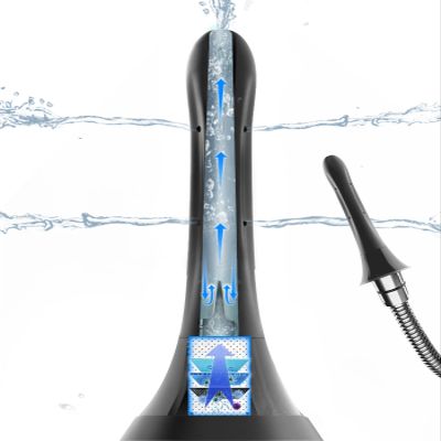 Douche Nozzle for Men - Douche Enemas for Men, Douche Head Attachment for Safe and Effective Anal Cleaning, 7 Spray Holes,Enema kit Backflow