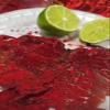 carne seca crunchy premium beef jerky red powder fuego hot mexican snack Texas made 1.3 oz. view 2