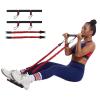 Fitness Puller Arm Strength Horizontal Push Rod Elastic Rope Set Indoor Sports Equipment view 3