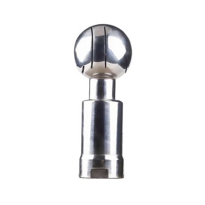 1piece 304 Stainless Steel Rotating Cleaning Ball, CIP Tank Clean Ball Sprayer with BSPT Female Thread(2inches)