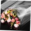SHINYPASING Cellophane Wrapping Film 44cm Wide Packing Wrap Paper, Flower Bouquet, and Basket Wrapping view 4