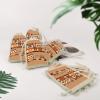 ERSTSNCK 8Pcs Cute Big Brown Cartoon Owls Drawstring Bags Small Burlap Gift Bags Jewelry Pouches for Storage Wedding Party Favor view 4