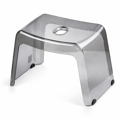 Acrylic Shower Stool, Clear Shower Bench, Bathroom Stool for Shaving Legs