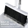 MOPALL Broom with Collapsible Dustpan Combo Set Includes 2 Broom Heads view 3