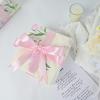 Simplegoal Light Pink Double Faced Satin Ribbon 5/8 Inch x 30 Yards Continuous Roll for Gift Wrapping Crafts Bouquet Wedding Decoration view 4