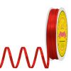LEEQE Double Face Red Satin Ribbon 1/8 Inch x Continuous 60 Yards Polyester Ribbon for Wedding Gift Wrapping Party Hair Bow Invitation Decorations view 1
