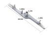 154568002 Dishwasher Lower Spray ArmCompatible For ElectroluxCompatible For Frigidaire154568001 5304517203 AP3958746, EA1524955 1196170 Replacement view 3