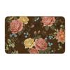 dcetiAAm Flannel Indoor Door Mat 16 24 Inch, Classic Floral No Slip Mudroom Rug Water Absorbing Entryway Decor Bathroom Rugs Non Slip Washable Bath Mats for Bathroom Non view 1