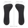 CLISPEED Anti-Skid Breathable Self-Adhesive High Heel Shoe Inserts, Wear-Resistant Length Foot Pads for Daily Use, Size 39-40 Black view 2