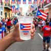 ARQRHTLY 50 Pack Puerto Rico Cups Bulk, 12oz Clear Plastic Disposable Cups with Puerto Rican Flag Design, Reusable Drink Cups for Puerto Rico Party, Family Gatherings, Graduation and Summer Events view 4