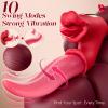 2026 New Edition 10 Modes Quiet Powerful Massage Stick for Women Relaxion PleasureWaterproof Rechargble Handheld Electric Travel Pocket Portable Massage F4856 view 2