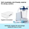 Female External Urinary Catheter, Non-Invasive Urine Collection Device, Soft Skin-Friendly Fit, Leak-Resistant Seal, Individually Wrapped, Compatible with Most Drainage Systems, 30-Pack view 2