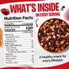 Tidbit Healthy Trail Mix with Roasted Peanuts, Almonds, Raisins & Dried Cranberries Mixed Nuts Snack Mix for Natural Energy, Vegan Gluten Free, 14 oz Resealable Bag view 2