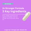 2X Stronger Hair Growth & Nail Strength Capsules 10,000 mcg Biotin, 620 mg Collagen & 100mg Keratin Thicker, Fuller Hair, Stronger Nails, Radiant Skin Clinically Proven in 30 Days. view 2