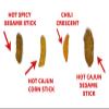 Cajun Snack Mix Hot Cajun Corn Sticks, Spicy Sesame Sticks & Chili Crescent Bits Crunchy Bold Spicy Snack Mix 14 oz view 3