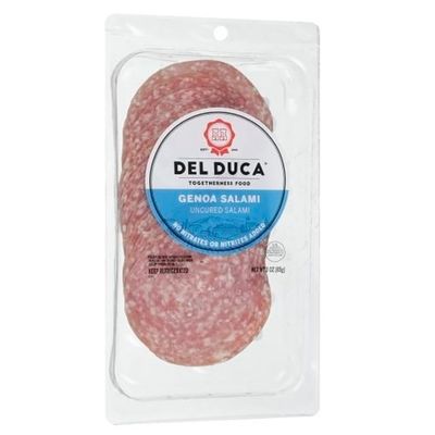Italian Style Genoa Salami Thin Sliced Pack Of 4