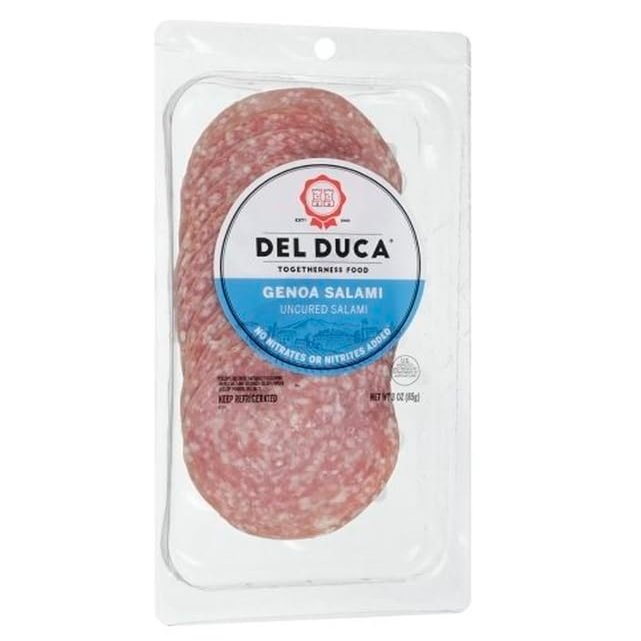 Italian Style Genoa Salami Thin Sliced Pack Of 4