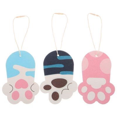 Ipetboom 3pcs Cat Paw Compressed Wood Pulp Cellulose Dishwashing Sponges Kitchen Cleaning Scrubbers for Dishes Pots Pans Household Surfaces