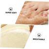 CLISPEED Warm Thickened Winter Insoles for Men and Women, Light Brown Soft Wool Fleece Footwear Inserts, Odor-Resistant Cold-Proof Insoles for Boots and Shoes view 3