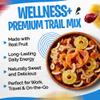 Tidbit Premium Trail Mix with Tropical Dried Papaya, Pineapple, Cranberries, Banana & Coconut Chips Healthy Trail Mix Fruit Snack Mix for Natural Energy, Vegan Gluten Free, 14 oz Resealable Bag view 3