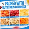 Tidbit Premium Trail Mix with Tropical Dried Papaya, Pineapple, Cranberries, Banana & Coconut Chips Healthy Trail Mix Fruit Snack Mix for Natural Energy, Vegan Gluten Free, 14 oz Resealable Bag view 4