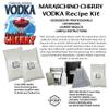 Tapcraft Maraschino Cherry Vodka Recipe Mash Kit Make Your Own Cherry-Flavored Vodka at Home DIY Distilling Kit Great Gift for Spirit Lovers view 3