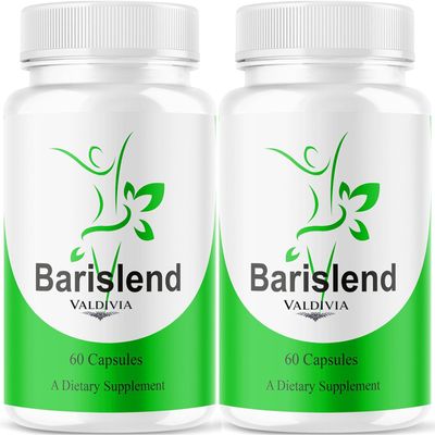 (2 Pack) Barislend Capsules - Official Barislend Weight Pink Salt Capsules, Bari-Slend Advanced Formula with Natural Ingredients for Wellness Support, Barisland Pill for 2 Months