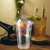WATIIFUFU 30 Sets 500ml Disposable Plastic Juice Cups with Dome Lids, Cold Drink Beverage Cups for Milk Tea, Juice, Lemonade, Portable Party Use view 4