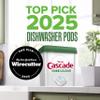 Cascade Free & Clear Dishwasher Pods, Dishwasher Detergent, Dish Detergent Soap, Unscented, 62ct view 2