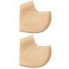 Ipetboom Heel Sleeve Pads 2pcs Shock Absorption Cushions for Heel Relief Fabric Protective for Men and Women Foot Support Inserts for Walking and Standing view 1
