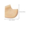Ipetboom Heel Sleeve Pads 2pcs Shock Absorption Cushions for Heel Relief Fabric Protective for Men and Women Foot Support Inserts for Walking and Standing view 2
