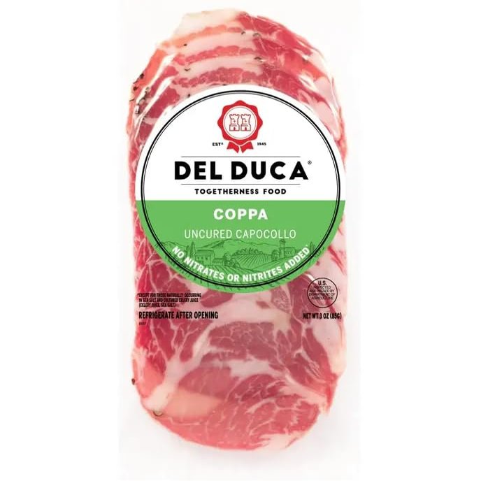 Italian Style Capicola/Capocollo "Copa" Thin Sliced Pack Of 4