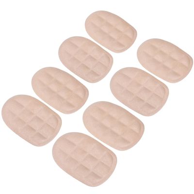 UKCOCO Gel Heel Cushions for Women 4 Pairs Self-Adhesive Massage Shoe Inserts Non-Slip Flexible Shock-Absorbing Pads for Blister Prevention and Comfortable Heel Support