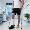 for Cast Foot Sock - Adjustable Elastic Anti-Slip 1 Piece Wound Protector - Toe Cast Sock - Fracture Healing Aid - Care for Foot view 2