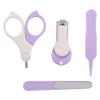 Baby Nail Care Set with Clipper, File, Scissors and Tweezers view 1