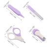 Baby Nail Care Set with Clipper, File, Scissors and Tweezers view 2