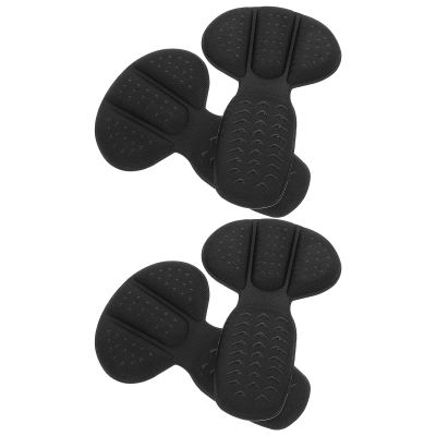 WEKAMOS 2 Pairs Black Foam Heel Pads for Women Shoes Anti-Slip Heel Cushions with Adhesive Backing Prevent Blisters and Pumps