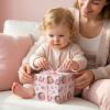 LeZakaa Custom Baby Axolotl Wrapping Paper 30180in Jumbo Roll, Personalized Pink Photo Gift Wrap for Kids Baby Girls Birthday Party, Baby Shower, Newborn view 4